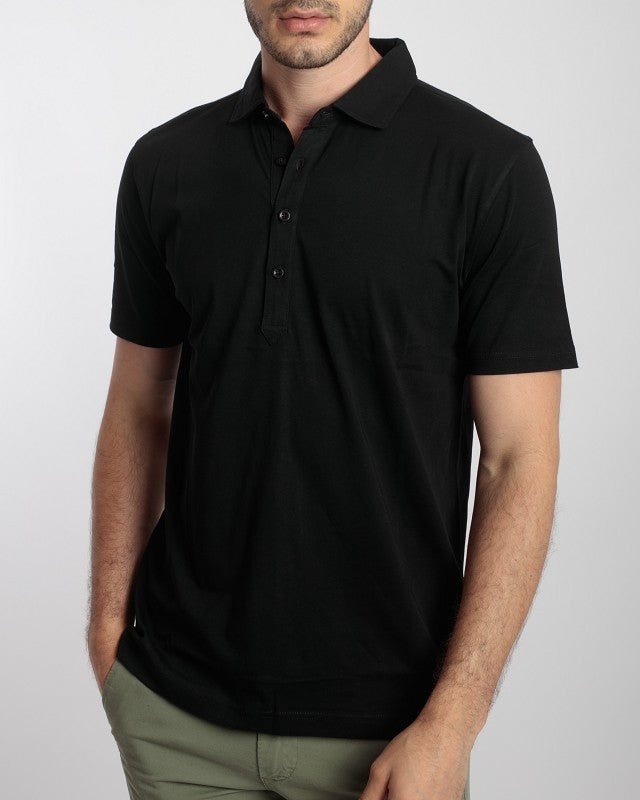 T-SHIRT SERAFINO COLLO CAMICIA