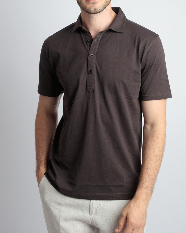 T-SHIRT SERAFINO COLLO CAMICIA