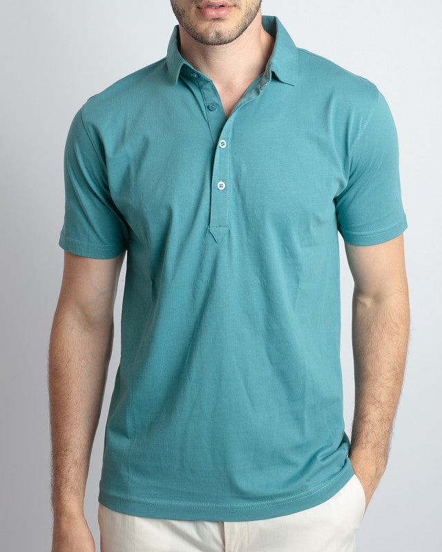 T-SHIRT SERAFINO COLLO CAMICIA