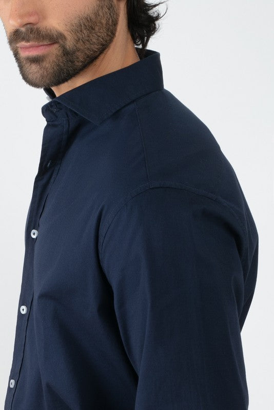 Camicia Tinta Unita Regular Fit