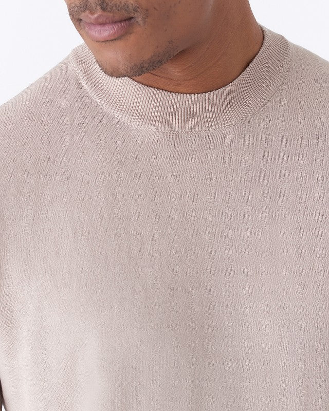 Maglia in filo mezzo collo