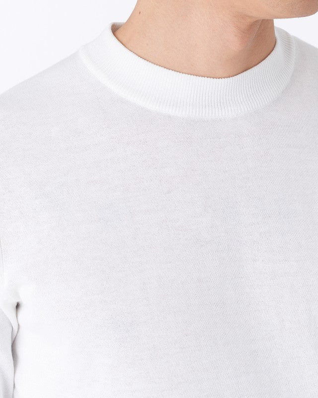 Maglia in filo mezzo collo