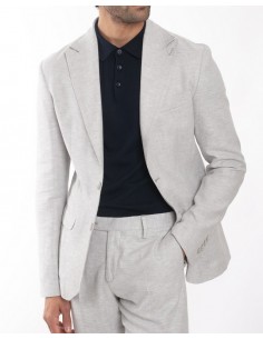 Giacca Basic in Misto Lino