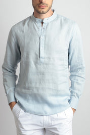 Camicia 100% Lino modello serafino
