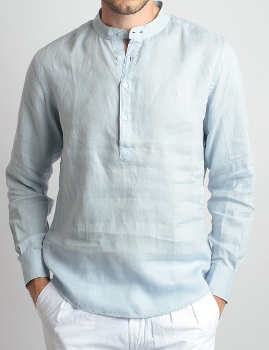Camicia 100% Lino modello serafino