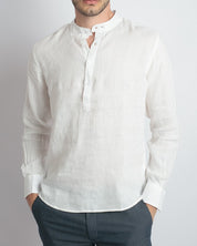 Camicia 100% Lino modello serafino