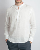 Camicia 100% Lino modello serafino
