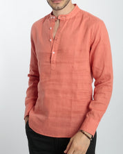 Camicia 100% Lino modello serafino
