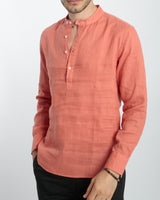 Camicia 100% Lino modello serafino