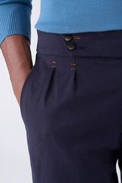 PANTALONE VITA ALTA DOPPIA PINCES