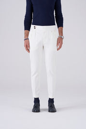 PANTALONE VITA ALTA DOPPIA PINCES