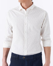 Camicia Microfantasia Slim Fit