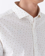Camicia Microfantasia Slim Fit