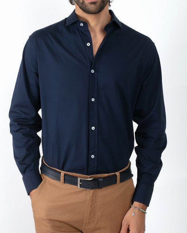 Camicia Tinta Unita Regular Fit
