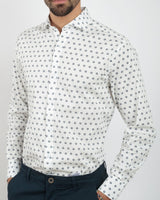 Camicia Fantasia a cerchio Regular Fit
