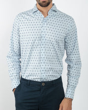 Camicia Fantasia a cerchio Regular Fit