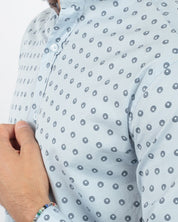 Camicia Fantasia a cerchio Regular Fit