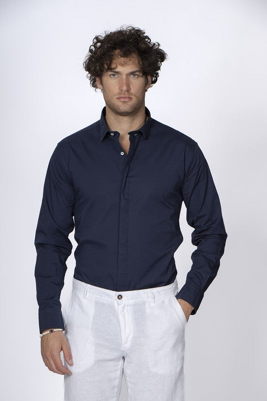 Camicia abbottonatura all'inglese slim fit
