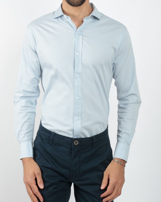 Camicia Tinta Unita Slim Fit