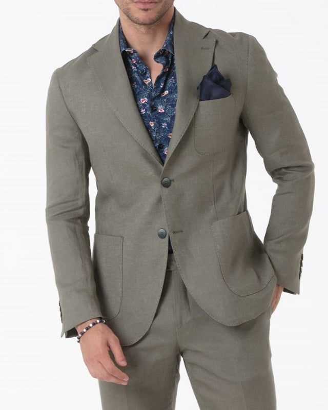 Giacca Basic Lino