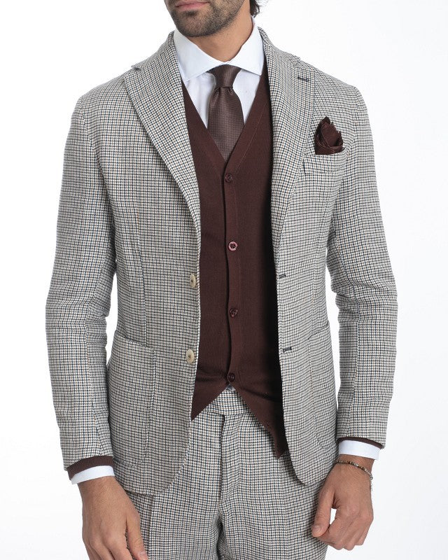 Giacca in lino Tramata Slim Fit