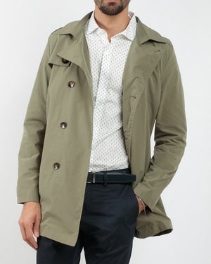 Trench Impermeabile Slim Fit