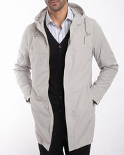 Giubbino Lungo con Cappuccio