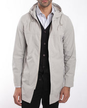 Giubbino Lungo con Cappuccio