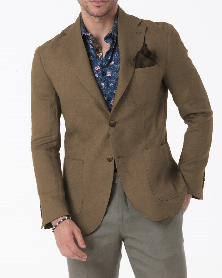Giacca Basic Lino