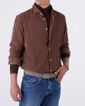 Camicia Vellutto a costine