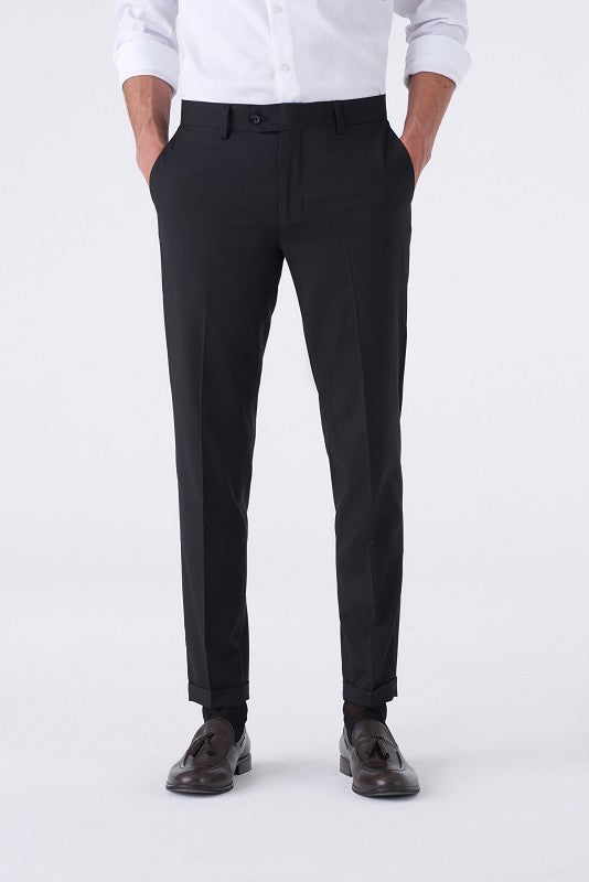 PANTALONE CLASSICO TINTA UNITA