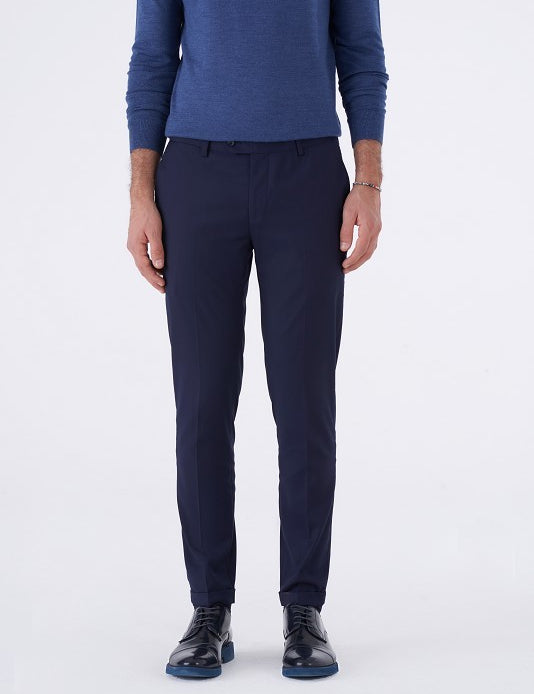 PANTALONE CLASSICO TINTA UNITA