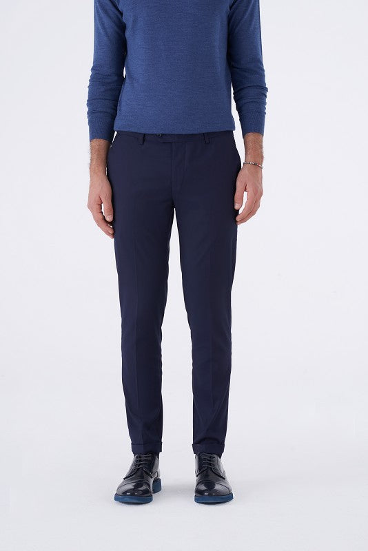 PANTALONE CLASSICO TINTA UNITA