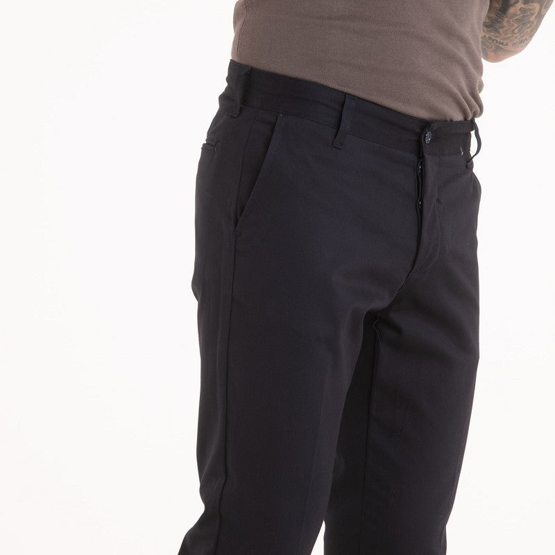 PANTALONE IN COTONE BASIC  TASCA AMERICA SLIM FIT