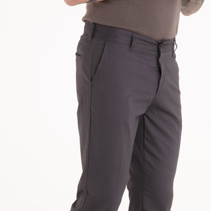 PANTALONE IN COTONE BASIC  TASCA AMERICA SLIM FIT