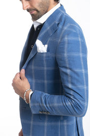 Giacca a quadri Slim Fit