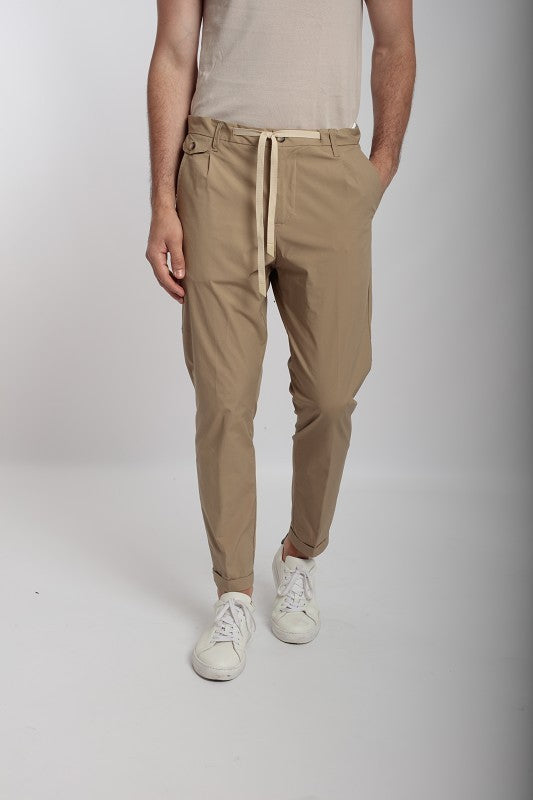 PANTALACCIO IN COTONE TINTA UNITA