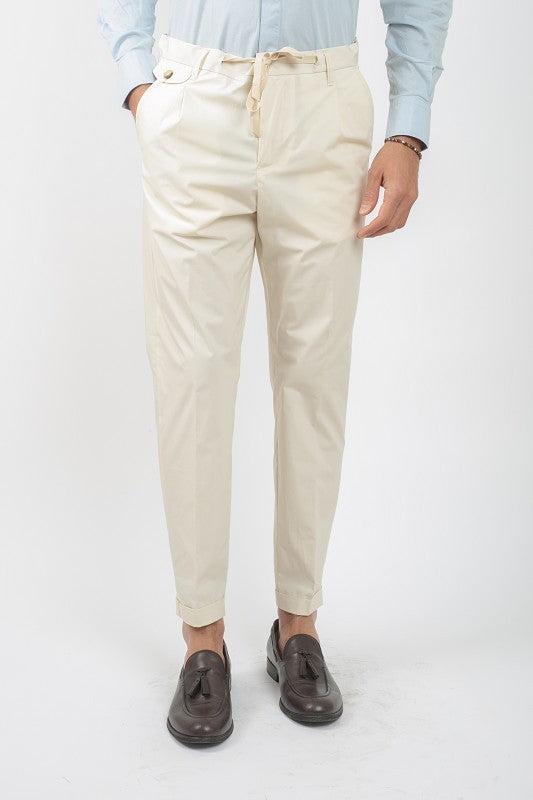 PANTALACCIO IN COTONE TINTA UNITA