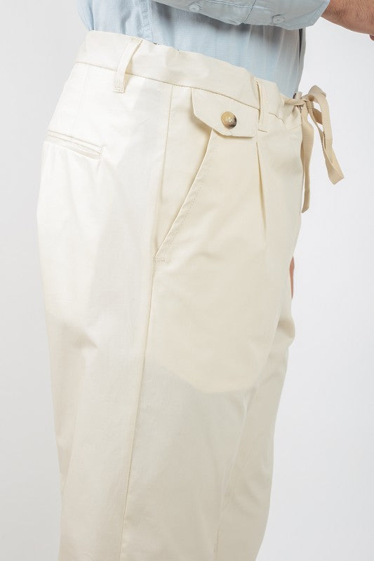 PANTALACCIO IN COTONE TINTA UNITA