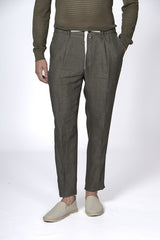 Jogger in puro lino