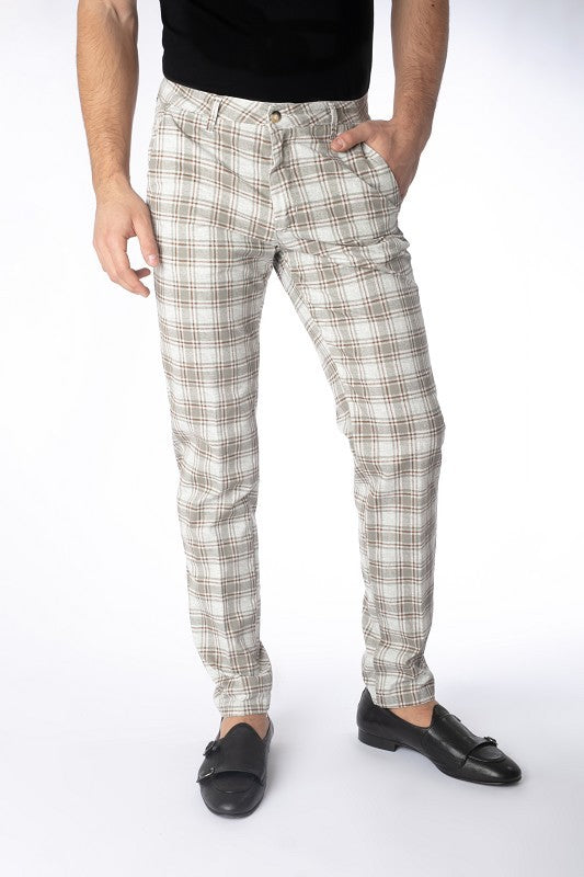 PANTALONE FANTASIA A QUADRI