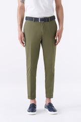 Pantalone tinta unita misto cotone