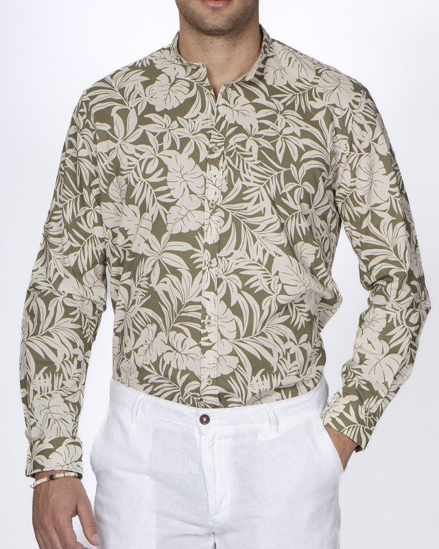 Camicia stampa a fiori