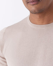 Maglia basic mezze maniche in filo