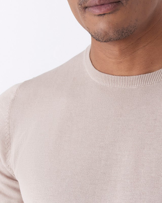 Maglia basic mezze maniche in filo