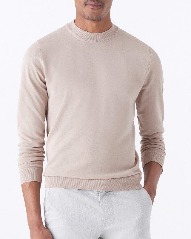 Maglia in filo mezzo collo