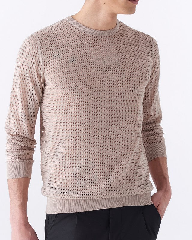Maglia in filo traforata