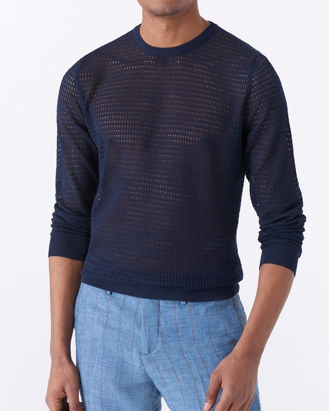 Maglia in filo traforata