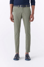 Pantalone basic microquadri