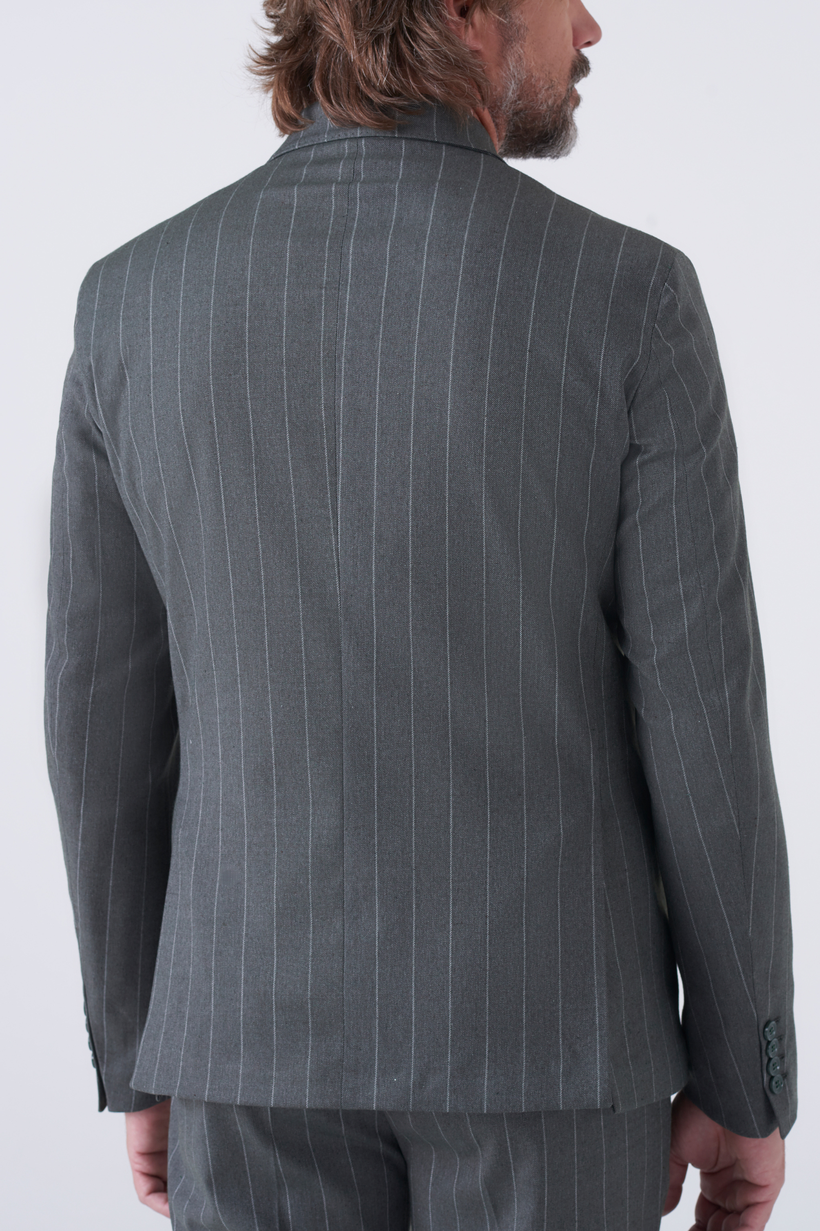 Abito doppiopetto gessato